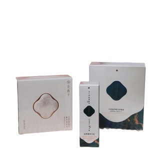 Cajas de Regalo Creativas Personalizadas para Cosméticos y Cuidado de la Piel, Empaque Personalizado al por Mayor, Diseño Personalizado, Impresión Digital, Blanco - Product Image 2