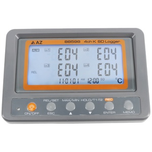 AZ88598 Portable 4 Channel K Thermometer Card <b>Temperature</b> Recorder <b>Temperature</b> Data <b>Logger</b> - Product Image 4