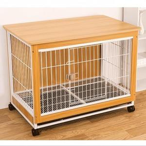 Nichoir pour chien extra large et robuste en bois, cage pour animaux de compagnie, niche pour chien de style vintage, meuble pour chien avec plateau amovible - Product Image 4