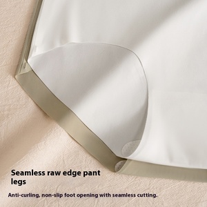 Speciali <span class=keywords><strong>slip</strong></span> Yoga Fitness da donna 7A antibatterico cavallo <span class=keywords><strong>senza</strong></span> cuciture biancheria intima lavorata a maglia in Nylon/Spandex <span class=keywords><strong>senza</strong></span> vita media dell'anca - Product Image 4