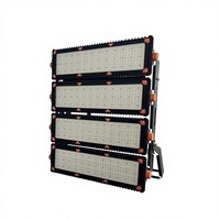 Projecteur LED à haut rendement lumineux 300W pour mât élevé, IP67 IK08, autonettoyant, pour stade extérieur, OEM ODM