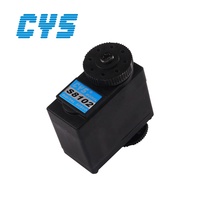 Цифровой сервопривод с железным сердечником CYS-S8102, 54 г, 12-13 кг/см, высокомоментный, с металлическим редуктором, для радиоуправляемых моделей, двигатель постоянного тока 6 мм, запчасти для роботов-гуманоидов и игрушек