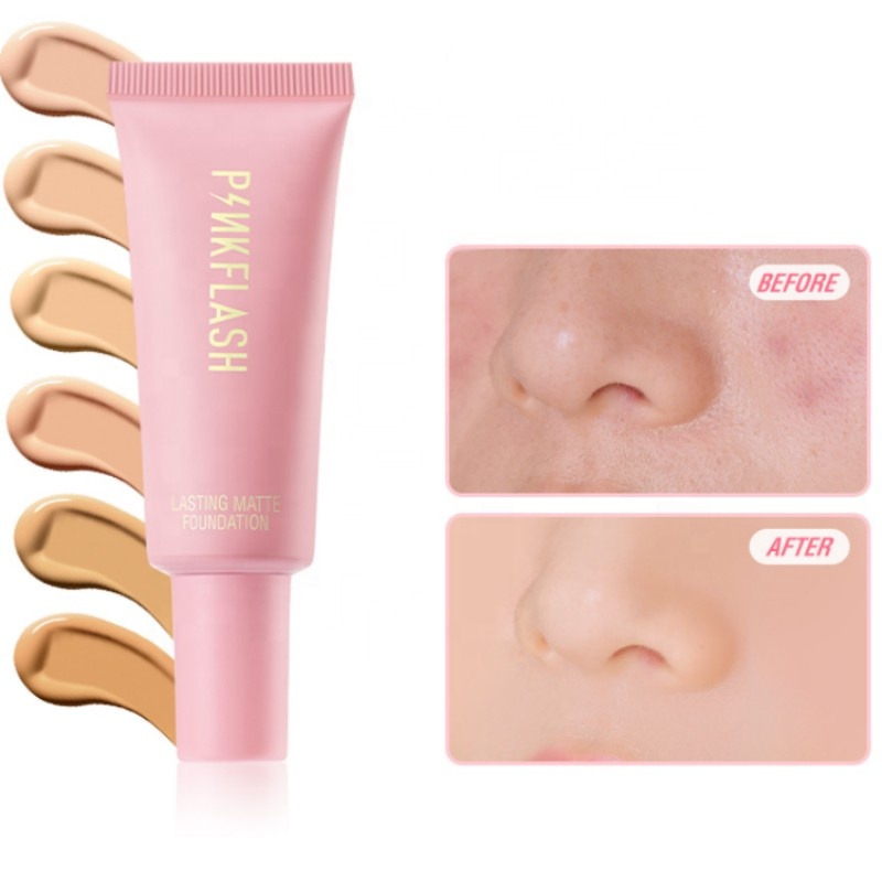 Тональный крем Pinkflash F03 Africa, жидкий пигмент Super Stay 24, матовый тональный крем с полным покрытием