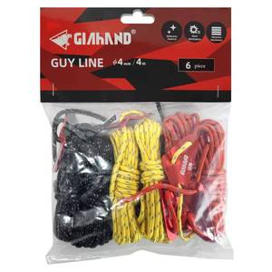 Portable 4mm Polyester Tent <b>Camping</b> Wind Rope - Product Image 1
