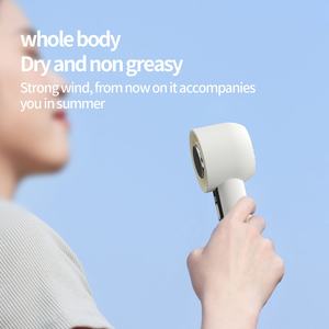 Smart Bladeless <b>Portable</b> Fan with Rechargeable Battery and Gas Powered USB for Office Home Outdoor Use - Product Image 3