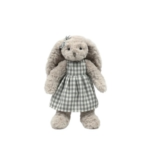 Großhandel Ostern Plaid Kleid Kaninchen Kuscheltier Spielzeug Mädchen Geburtstags geschenk Plüsch tier - Product Image 5