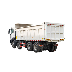 Camion lourd diesel Howo, camion à benne basculante, semi-remorque 8x4, 12 roues, neuf, capacité de 33 tonnes, moteur Weichai - Product Image 4