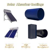 Chauffe-eau solaire pressurisé 250L en acier inoxydable 304 avec revêtement noir, double collecteur à plaques plates, sans électricité, pour usage commercial extérieur – Nouveauté !