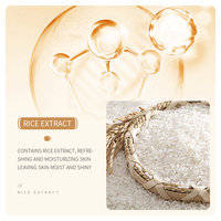 Nouveau Coffret de Soins pour la Peau à l'Extrait de Riz, Hydratant et Éclaircissant, Crème Masque Visage, Produits Naturels à Marque Blanche
