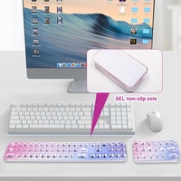 Tapis de souris transparent pour clavier numérique en TPU DIY pour PC, tapis de souris personnalisé, tapis de souris de jeu avec repose-poignet pour la maison et le bureau