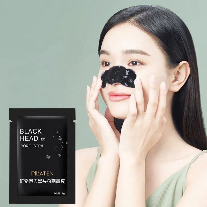 Nose Strips Mask Black Dots Blackhead Remover Face Care Face Mask Black Head Mineral Nose Mask Pore Cleansing