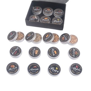 Hot-Selling Huit Saveurs Whisky Cocktail Premium Sciure de bois fumé avec différentes saveurs dans une boîte en aluminium Coffret cadeau - Product Image 1