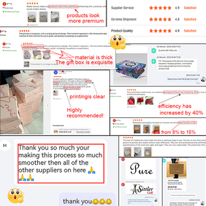 Tùy Chỉnh Cá Nhân Đồ Trang Sức Nhỏ Các Tông Sóng Bao Bì Vận Chuyển Hộp Cho Doanh Nghiệp Nhỏ Với Logo - Product Image 5