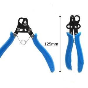 Alat penggulung kawat manik-manik perhiasan DIY alat penggulung kawat tembaga dengan tang perhiasan baja untuk membuat perhiasan bahan logam