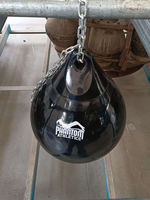 Sac de frappe de boxe de haute qualité à double usage, rempli d'eau et de sable, absorbant les chocs, pour l'entraînement en salle de sport et les arts martiaux