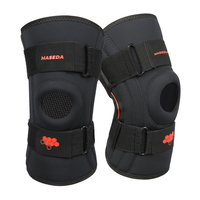 Rodillera de nailon ajustable, soporte de compresión deportiva suave para aliviar el dolor, estabilizador de articulación de rodilla de talla grande para la temporada de primavera
