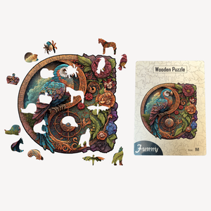 2025 gaya baru A3 3MM <span class=keywords><strong>Puzzle</strong></span> En Bois kayu lapis presisi tinggi kayu Jigsaw <span class=keywords><strong>Puzzle</strong></span> untuk rak buku dekorasi - Product Image 1