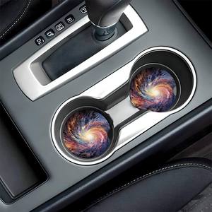 Ceramic <b>Car</b> Coasters 2 Piece Anti Slip Dashboard Holder <b>Accessories</b> - Product Image 3