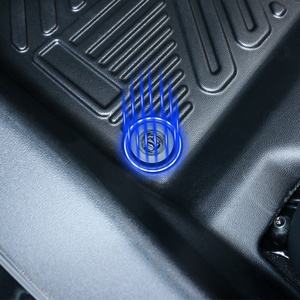 Tapis de sol de luxe pour voiture en matériau écologique TPE, tapis 5D à rebord profond pour HONDA CIVIC - Product Image 5