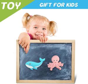 Autocollants magnétiques mignons pour réfrigérateur, aimants pour enfants de 1 à 3 ans, grande taille, design d'animaux marins, en caoutchouc souple durable, cadeau éducatif - Product Image 2