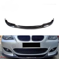Spoiler de pare-chocs avant en fibre de carbone pour BMW E60 M5 2006 - 2010