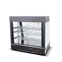 Vitrine chauffante pour tartes, table chauffante pour aliments, vitrine commerciale pour aliments à vendre