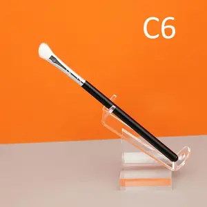 C6 angular nariz contorno olho mistura pro cosméticos compõem escovas kit escova cosmética amostra grátis cangzhou xuancai escova cosmética