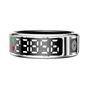 2025 Sy01 Smart Ring Ip68 Waterdichte Fitness Tracker Met Oplaadbox Hartslag Bloed Zuurstof Slaap Monitor Digitale Display - Product Image 4