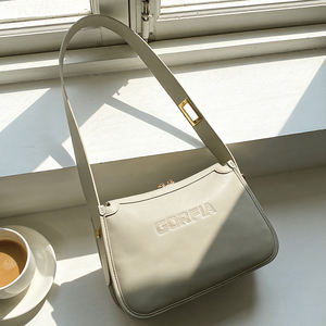 Bolso Bandolera Minimalista para Mujer, de Cuero Liso, Bolso de Hombro para Dama, Bolso Bandolera Pequeño y Moderno - Product Image 5