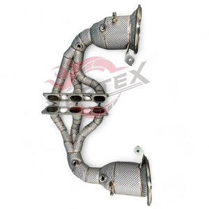 Collecteurs d'échappement VORTEX personnalisés en acier inoxydable SS304 pour Porsche 992 GT3 RS 4.0L 2020-2025 - Product Image 2