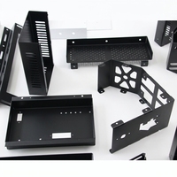 Service de fabrication sur mesure de tôlerie de précision, découpe laser, pièces embouties, boîtier de rangement pour routeur en acier inoxydable, boîtier métallique