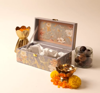 Boîte-cadeau élégante à couvercle rabattable, boîte personnalisée pour Noël, boîte artisanale pour bonbons, bougies, aliments, noix, biscuits, emballage de chocolat pour le Ramadan