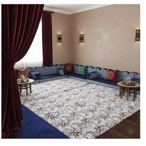 Arabic Majlis <b>Moroccan</b> Majlis Majlis Design | Customization Possible L Shaped Arabic Floor <b>Sofa</b> Set U Shaped Arabic - Product Image 3