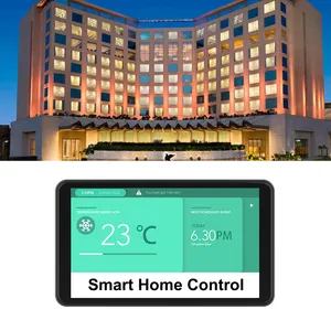 Hot Automao Residencial POE Android Tablet Pc Touch Screen 5.5 Inch MTK8766 Octa Core RJ45 4G Celular Android Wall Tablet