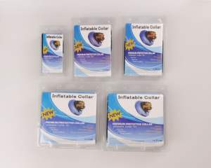 Collare gonfiabile cervicale morbido regolabile per animali domestici, con 5 diverse dimensioni - Product Image 1