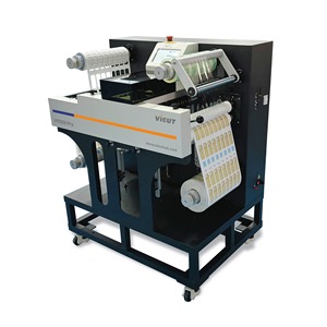 Unidad de Corte y Acabado de Etiquetas Automática de Alta Velocidad con Alimentación por Rollo, Servomotor y Cámara CCD - Product Image 2