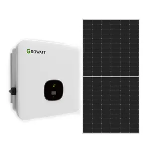 Pannello solare rete elettrica casa cravatta 3kw 5kw 10kw completo su rete fotovoltaico sistema di energia