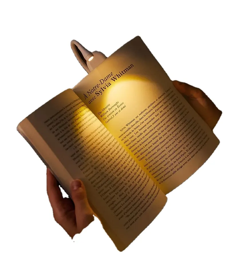Лампа-книжка перезаряжаемая, 7 светодиодных ламп