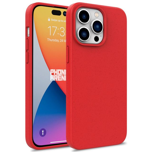 Wheat Straw Eco-Friendly Case for iPhone 17 Pro, Biodegradable Matte TPU Shockproof Cover for iPhone 17/16/15/14 Pro Max