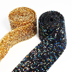 Bán buôn rõ ràng phẳng trở lại <span class=keywords><strong>Acrylic</strong></span> đá quý kim cương hạt hot-sửa chữa thạch cho móng tay nghệ thuật túi hàng may mặc - Product Image 4