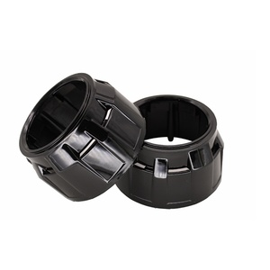 Sanvi Auto <b>Light</b> <b>Accessory</b> 2.5 Inch Xenon Projector Lens Cover Shrouds for HID Xenon Universal Fit Automotive Conversion Kits - Product Image 4