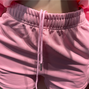 CLK Neuheiten Damen-Outfits Lockeres Hemd-Oberteil und Kurze Hose 2-Teiliges Set Y2K Lässige Jogger Zweiteiler Damenkleidung - Product Image 4