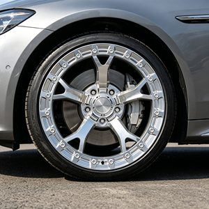 Jantes en alliage chromé forgées Zorlen de haute qualité, sur mesure, avec alésage central de 17 pouces, 5x114.3 pour Nissan 350z 10 - Product Image 5