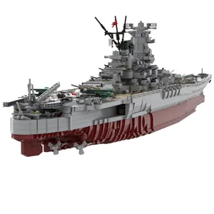 GoldMoc IJN Yamato Japão Ship Building Blocks Set WW2 Battleship Toy World War 2 Brinquedos Educativos