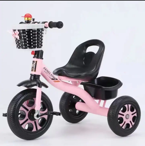 Tricycle Bébé en Promotion pour Enfants de <span class=keywords><strong>1</strong></span> à 6 Ans avec Barre de Poussée pour Activités Extérieures / Tricycle <span class=keywords><strong>d</strong></span>'<span class=keywords><strong>Extérieur</strong></span> pour Enfants / Vélo Tricycle Bébé - Product Image 2