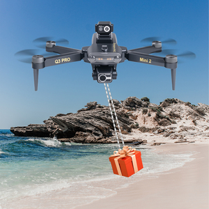 Q3 Pro Mini 2 <span class=keywords><strong>Drone</strong></span> GPS 4k Profesional 3-trục Gimbal <span class=keywords><strong>2025</strong></span> kép máy ảnh 5G Wifi FPV rc Quadcopter với tránh chướng ngại vật bay không người lái - Product Image 4