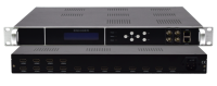 Encodeur IPTV H.265 MPEG4 Full HD 8, 12, 16, 24 canaux vers IP, multicast UDP, HEVC H265, encodeur CATV pour diffusion de télévision numérique IPTV