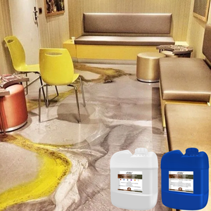 Haute qualité 100% sans solvant 3D AB colle époxy revêtement de sol <span class=keywords><strong>en</strong></span> gros 100% métallique <span class=keywords><strong>résine</strong></span> époxy <span class=keywords><strong>peinture</strong></span> <span class=keywords><strong>pour</strong></span> sols 3D - Product Image 1
