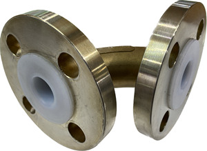 Raccord à bride sans soudure en acier inoxydable 304/316, norme ASME B16.5 Classe 150, doublé PFA/PTFE, pour chaudière et réservoir (normes JIS/ANSI/ASME) - Product Image 6
