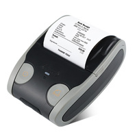 Printer tanda terima Label termal 2-in-1 Portabel Mini 58mm Printer POS seluler tersedia